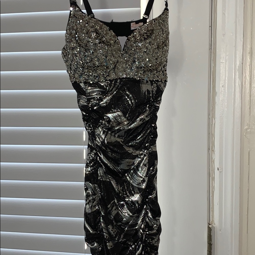 Silver and Black